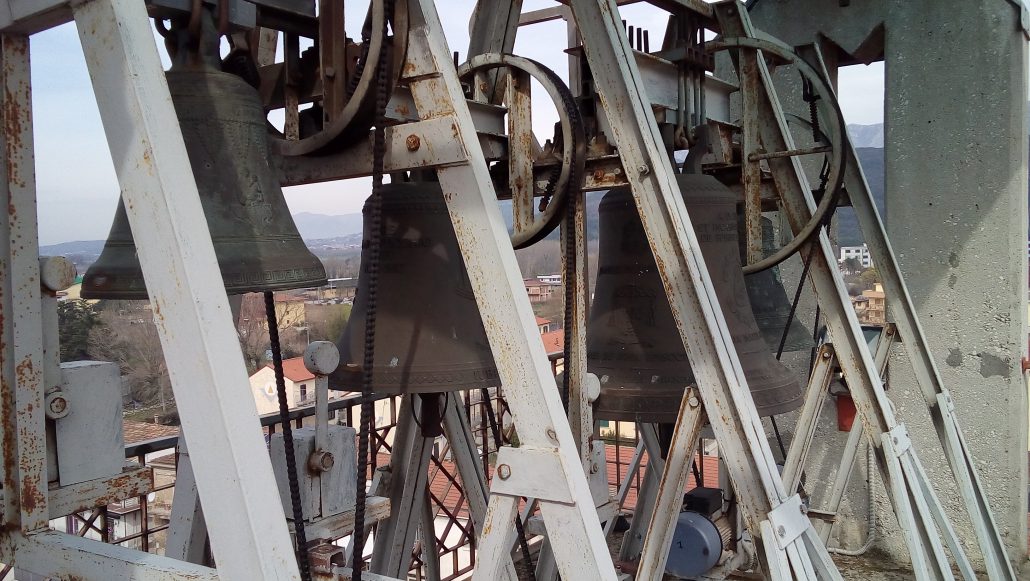 4 Campane del campanile della chiesa di Santo Stefano