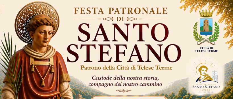 MANIFESTO 2026 SANTO STEFANO