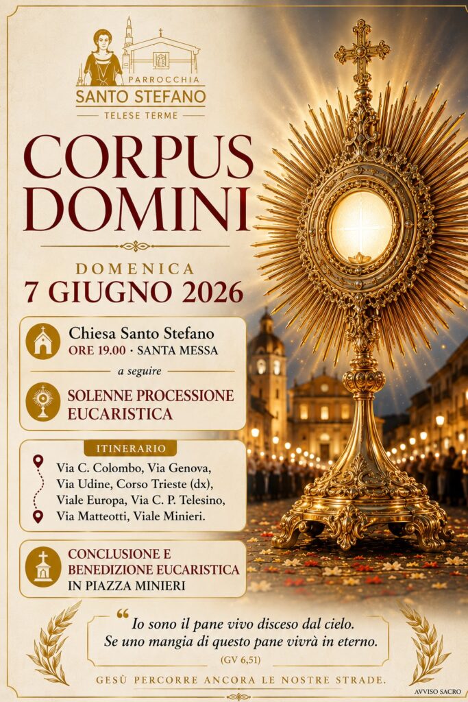Solennità del Corpus Domini